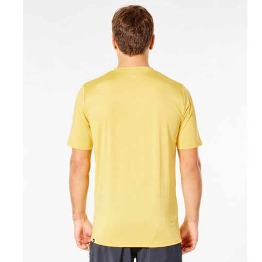 Rip Curl Yeh Mumma SS UV Rash Vest Retro Yellow - Image 2