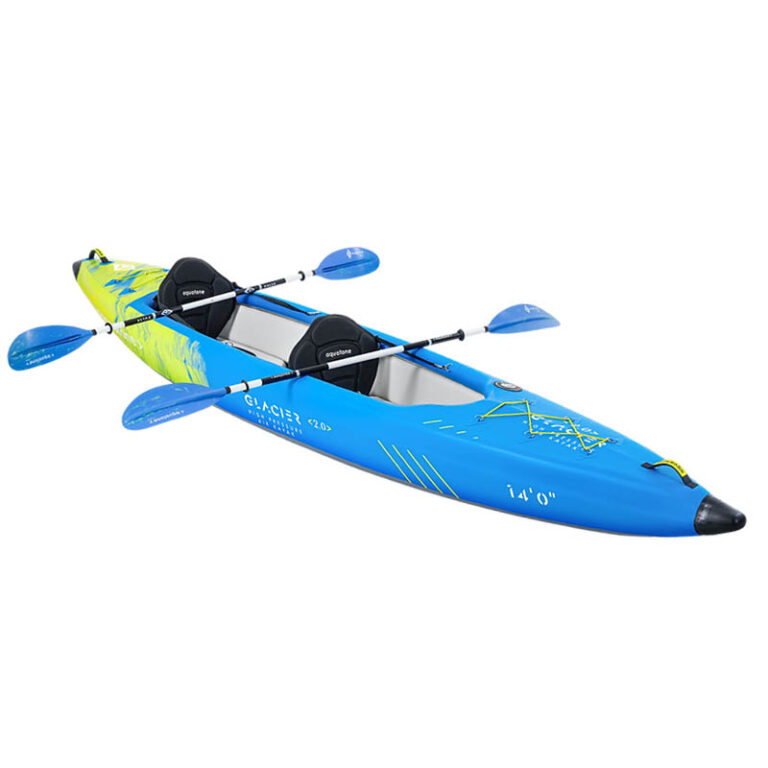 Aquatone Glacier 2person kayak 4boards