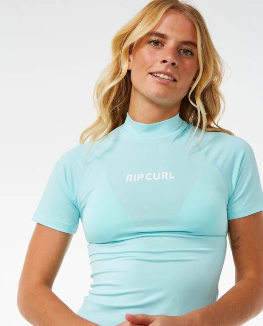 Rip Curl Classic Surf SS UPF Sky Blue - Image 3