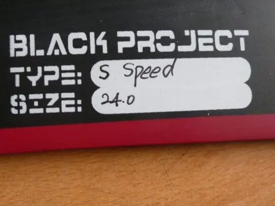 Black Project S-Speed 24cm TB - Image 2