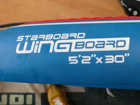 Starboard Wingboard Blue Carbon 5'2 100L - Image 2