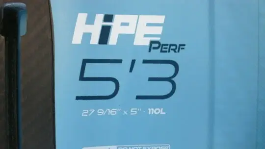 Gong Hipe Performance 5'3" 110L - Image 6